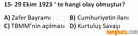 Soru 15