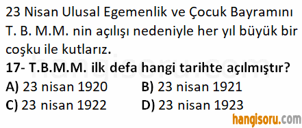 Soru 17