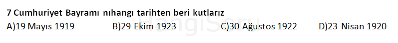 Soru 6