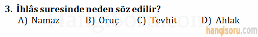 Soru 3