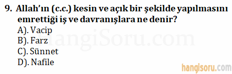 Soru 9