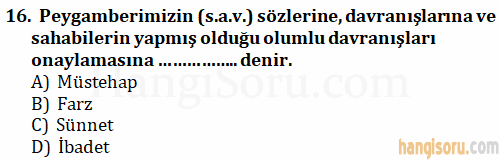 Soru 16