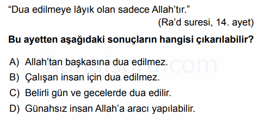Soru 1