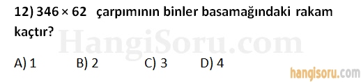 Soru 12