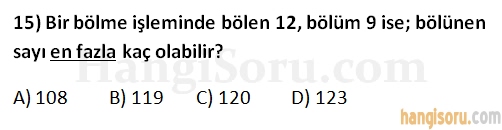 Soru 15