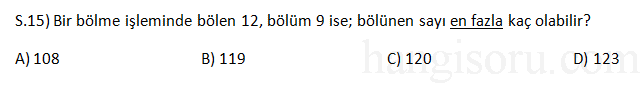 Soru 15