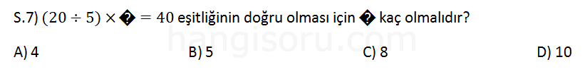 Soru 7