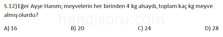 Soru 12
