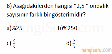 Soru 8