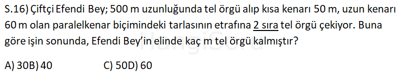 Soru 16