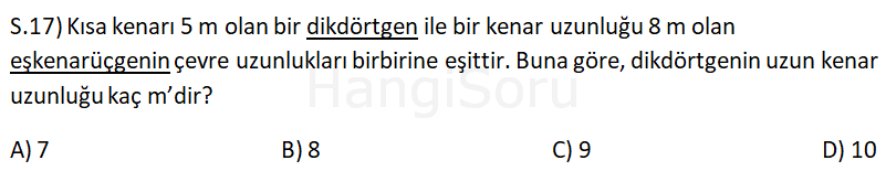 Soru 17