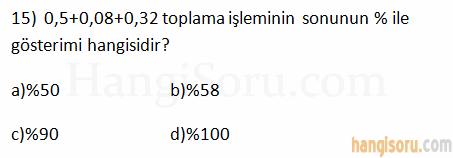 Soru 15