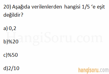 Soru 20