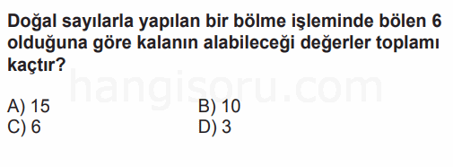 Soru 7