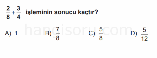Soru 1
