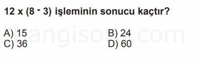 Soru 1