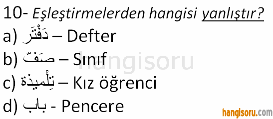 Soru 10