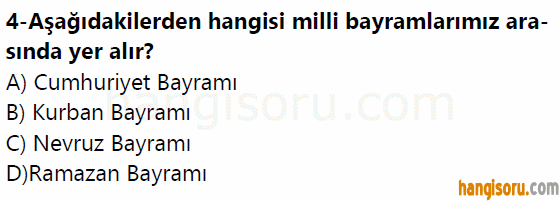 Soru 4
