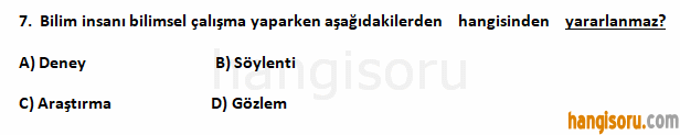 Soru 7