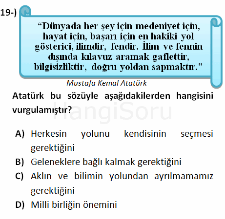 Soru 19
