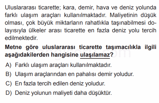 Soru 1
