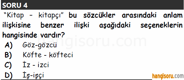 Soru 4