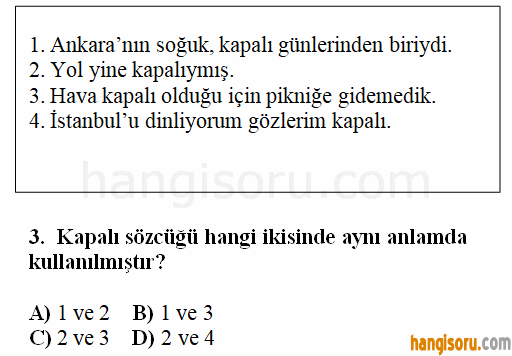 Soru 3