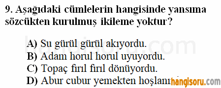 Soru 9
