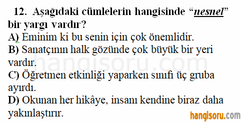 Soru 12