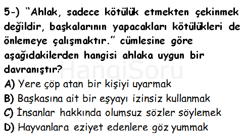Soru 5