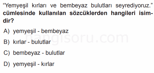 Soru 1