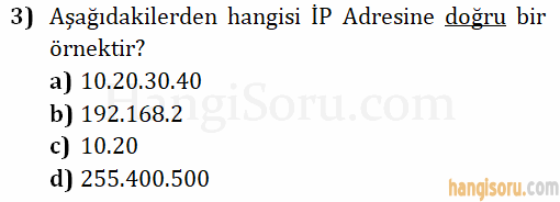 Soru 3