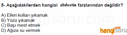 Soru 5