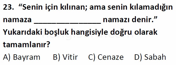 Soru 23