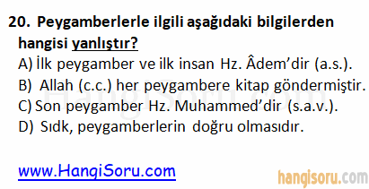 Soru 20
