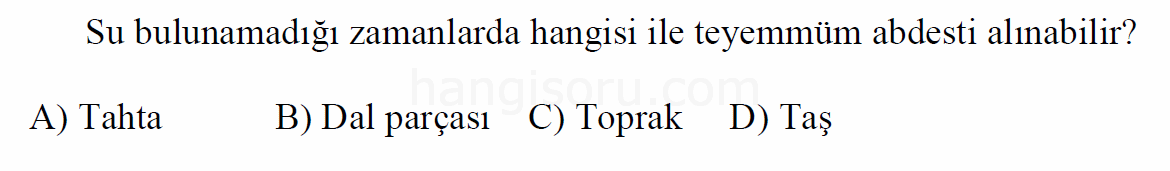 Soru 4