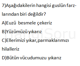 Soru 7