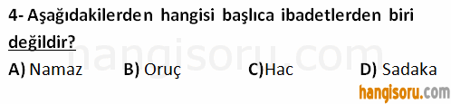 Soru 4