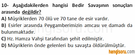 Soru 10