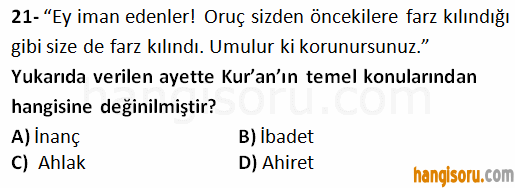 Soru 21