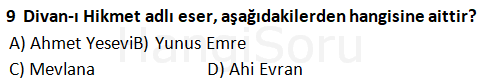 Soru 9