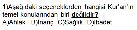 Soru 1