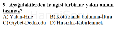 Soru 9