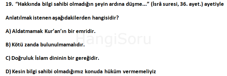 Soru 19