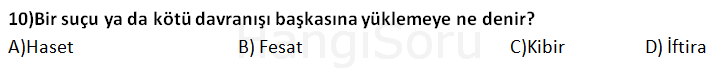 Soru 10