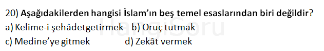 Soru 20