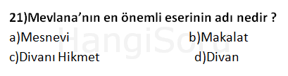 Soru 21