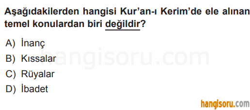 Soru 1