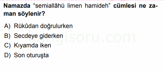 Soru 10