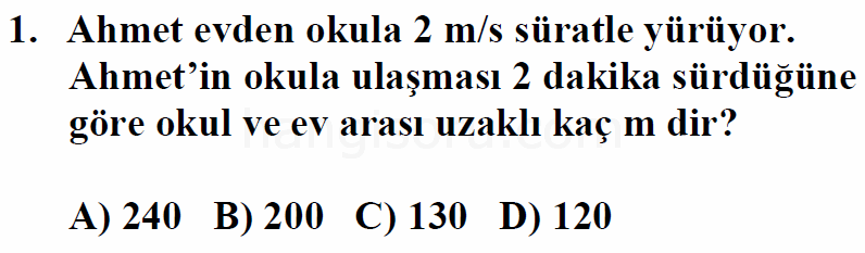 Soru 1